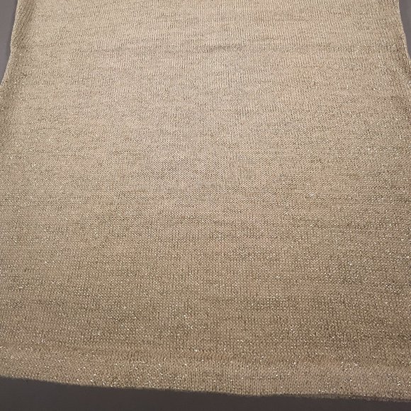 Sutton Studio Petite Gold Sparkle Sleeveless Tank Top‎ Size PS - Picture 11 of 12